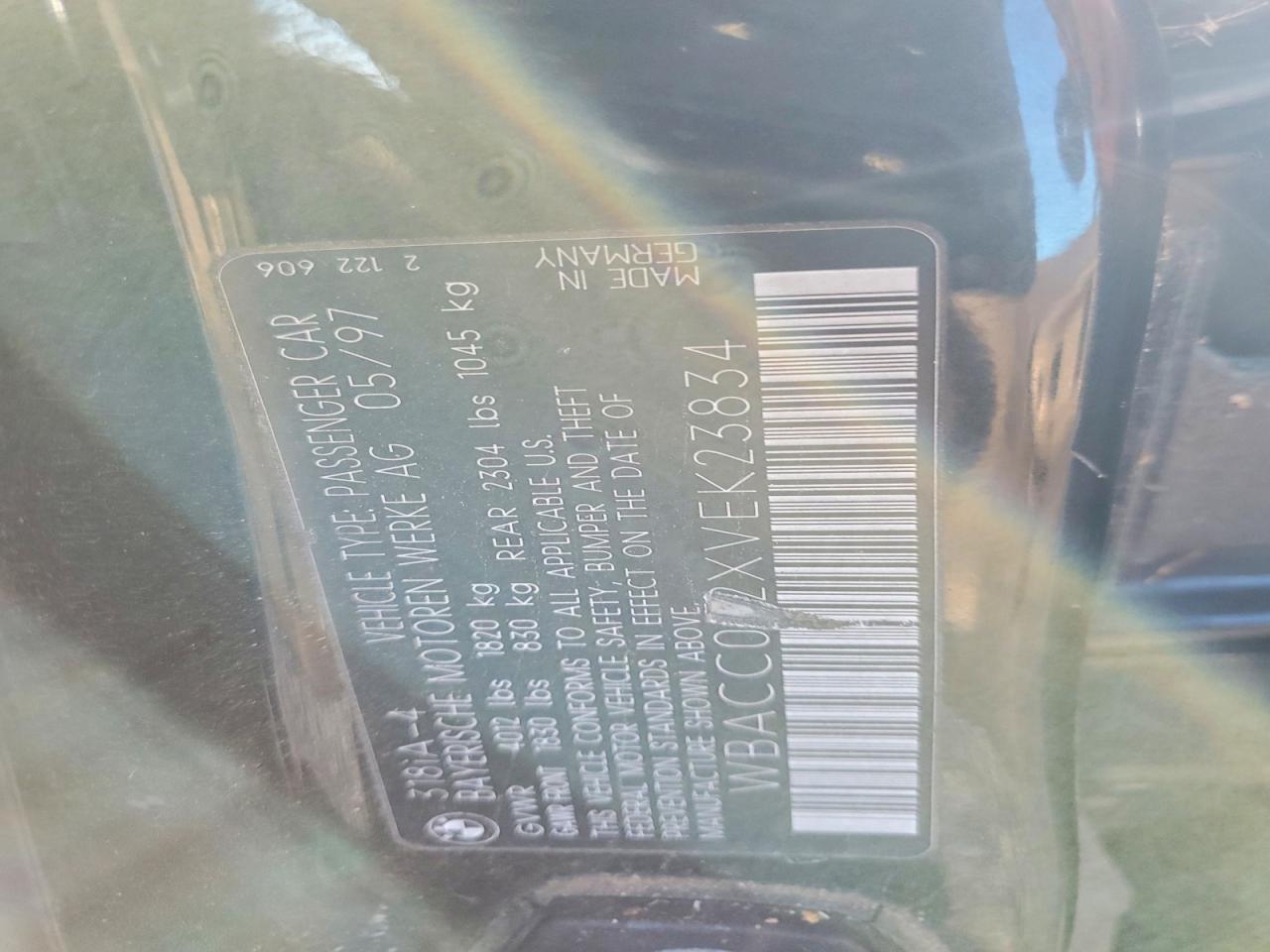 1997 BMW 3 SERIES