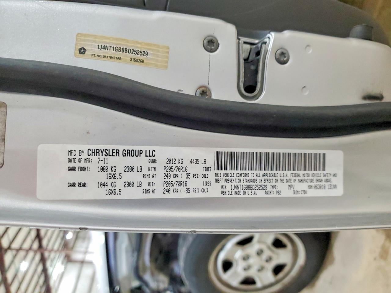 2011 JEEP PATRIOT