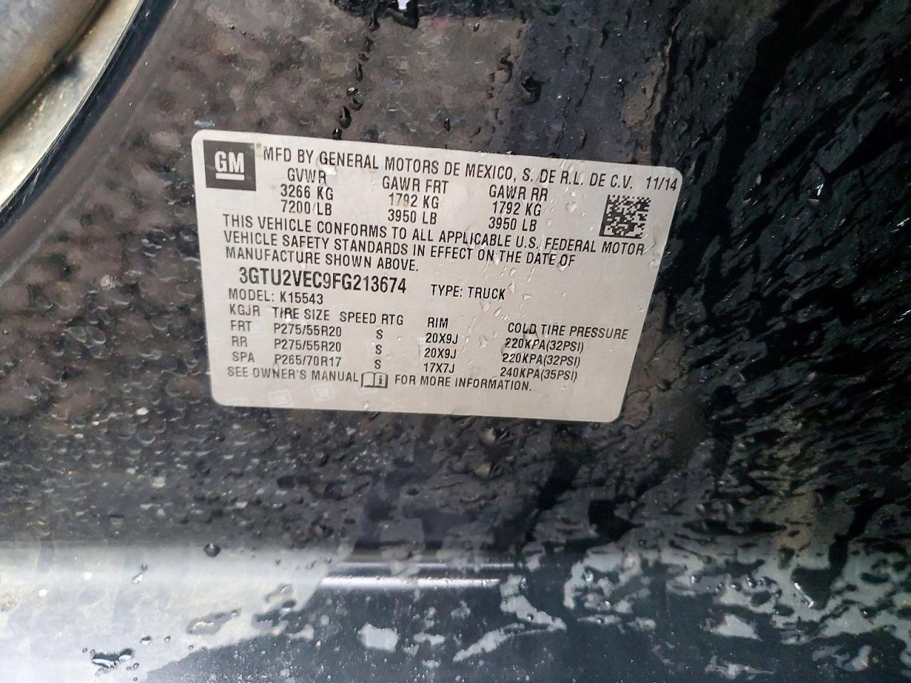 2015 GMC Sierra