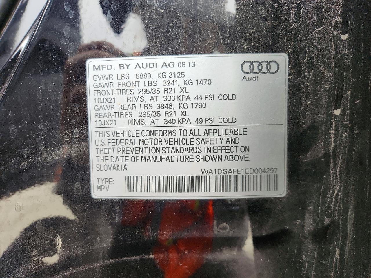 2014 AUDI Q7