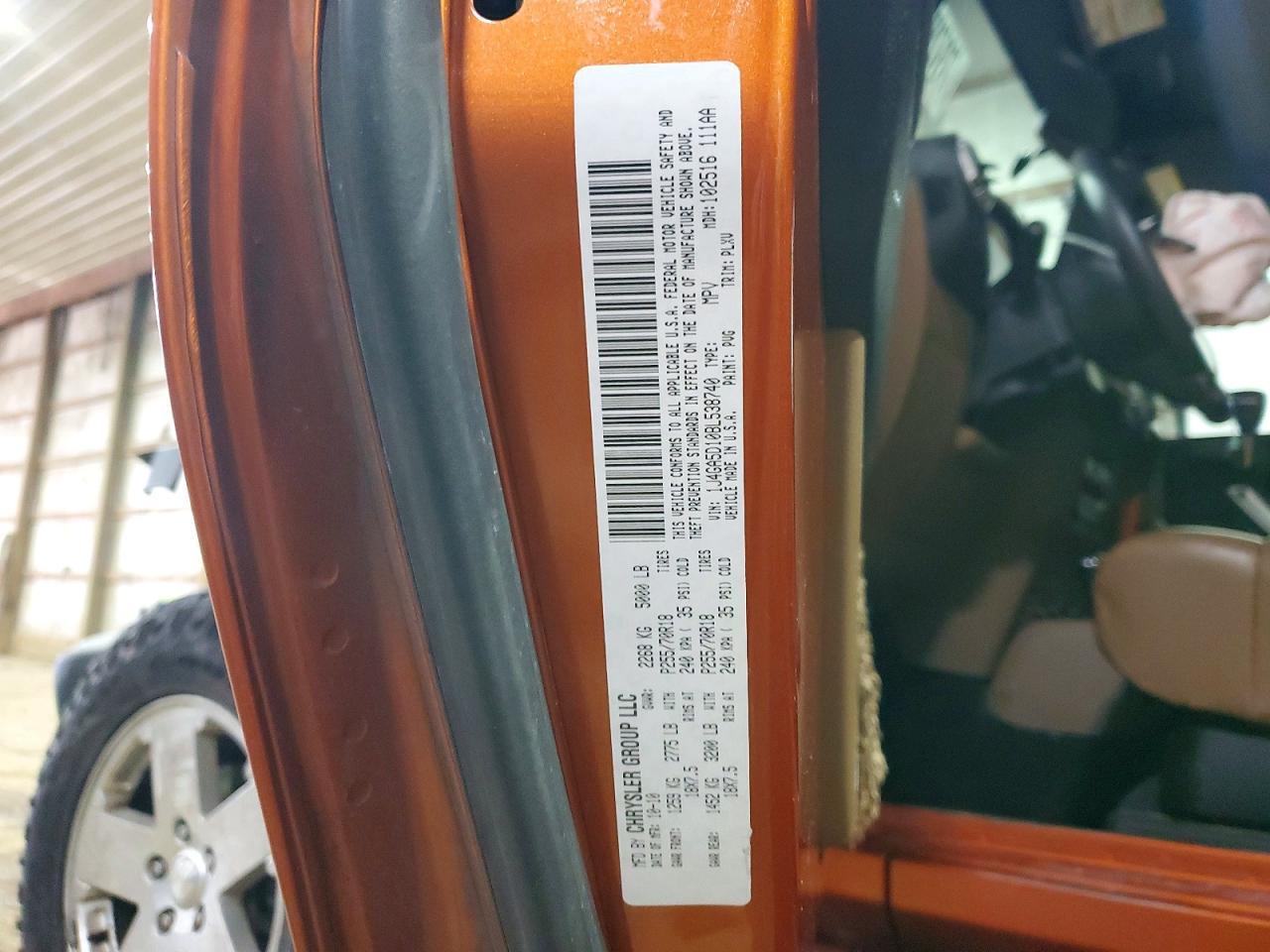 2011 JEEP WRANGLER