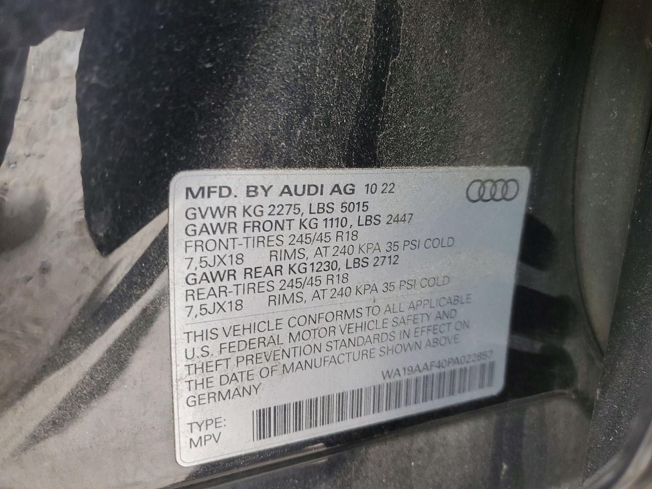 2023 AUDI A4 allroad