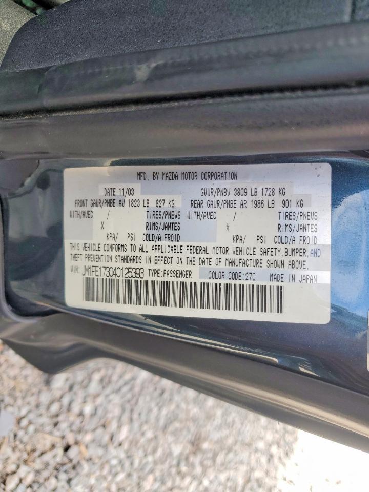 2004 MAZDA RX-8