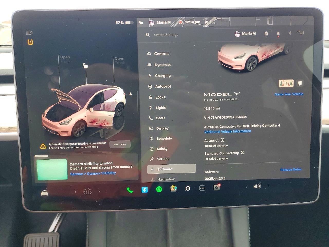 2025 TESLA MODEL Y