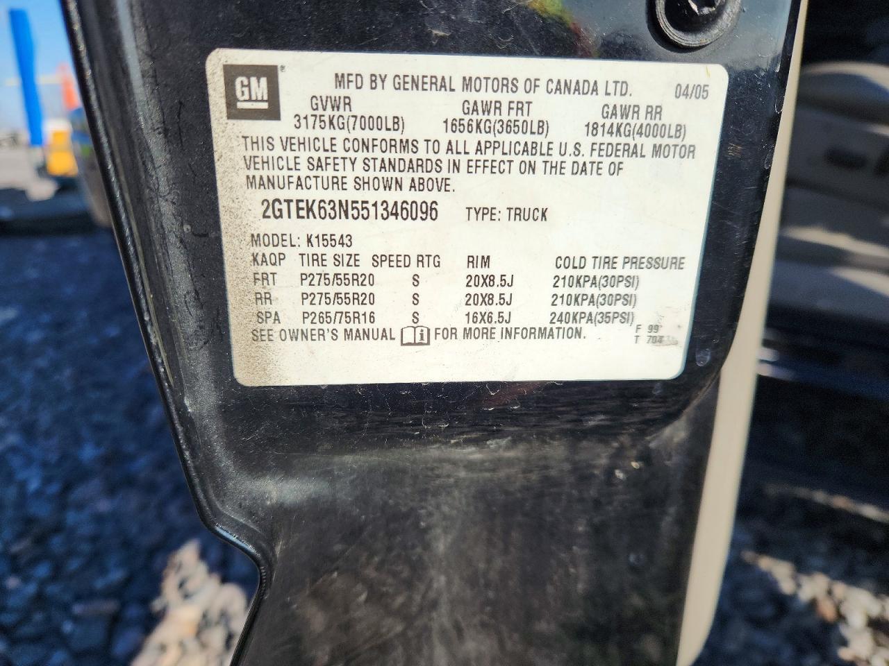 2005 GMC Sierra