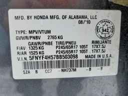 2011 HONDA PILOT