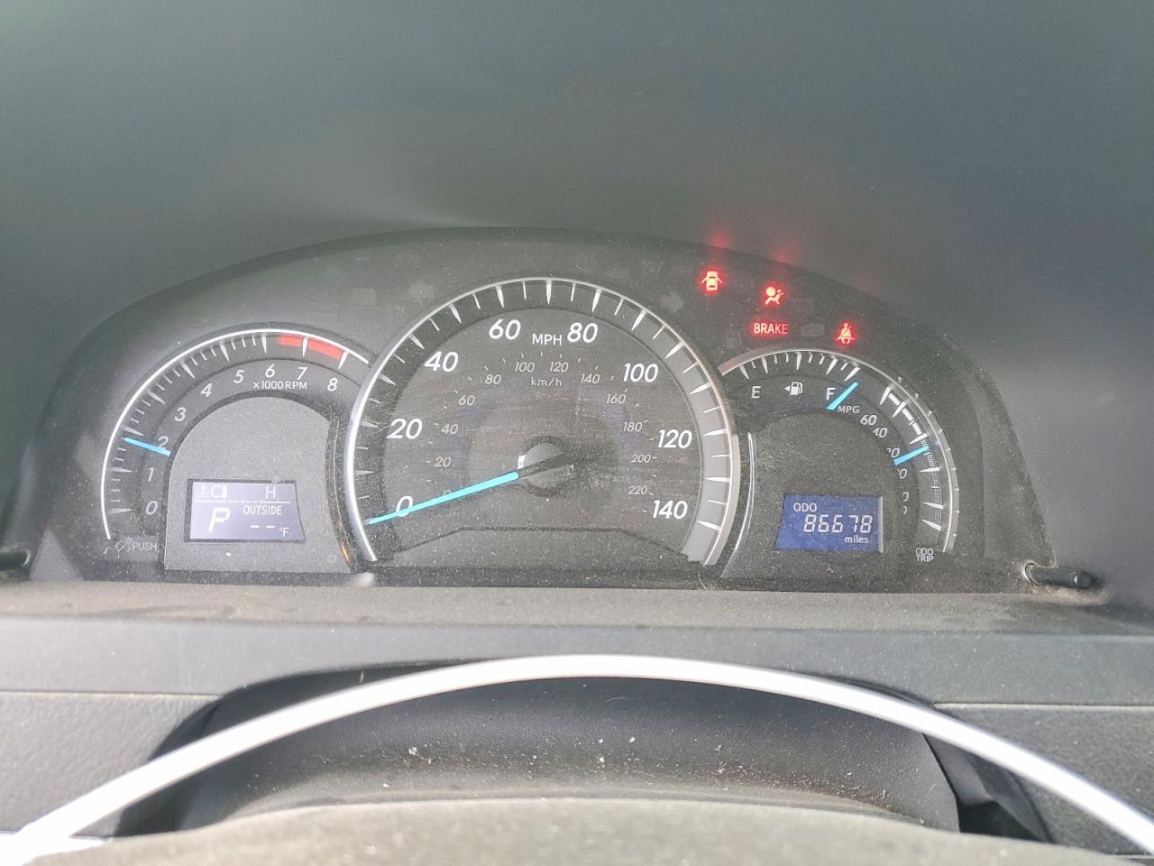 2012 TOYOTA CAMRY