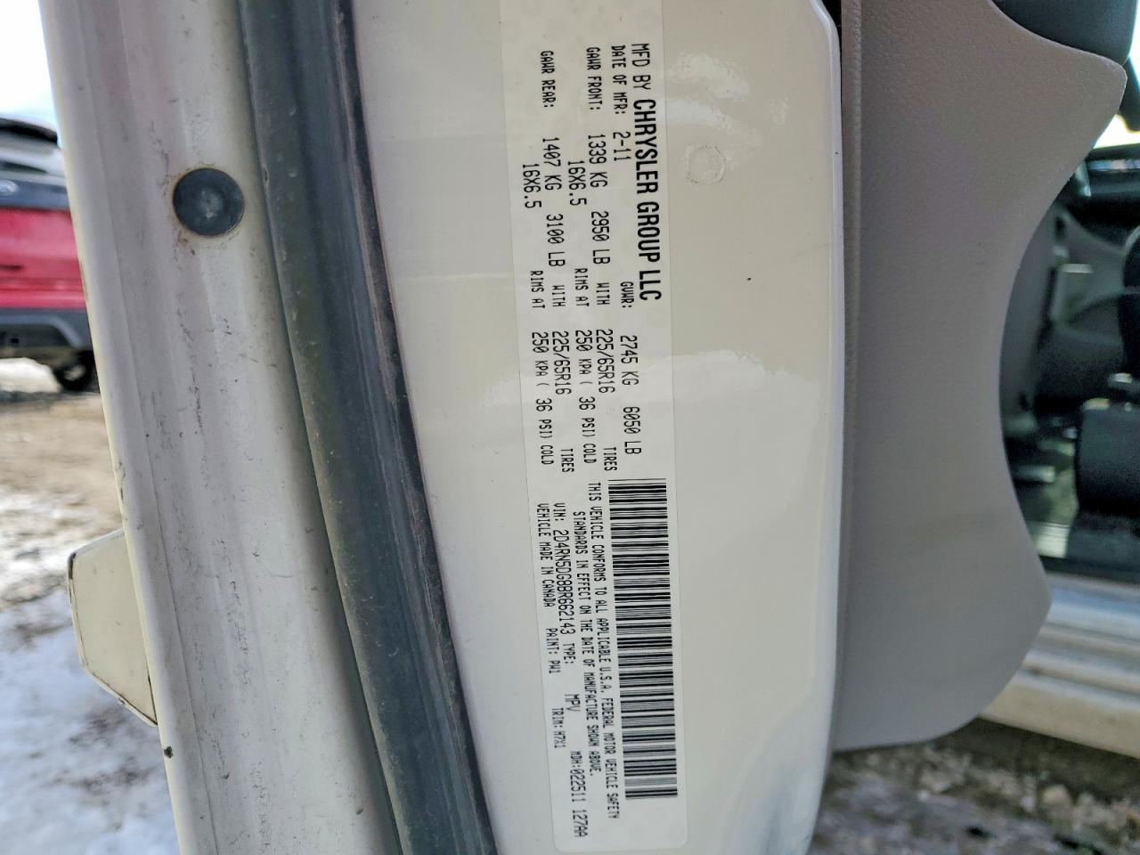2011 DODGE GRAND CARAVAN