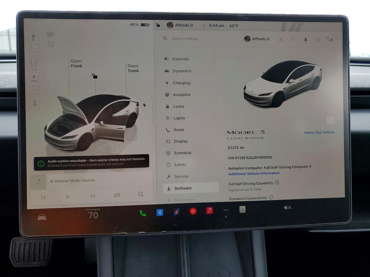 2025 TESLA MODEL 3