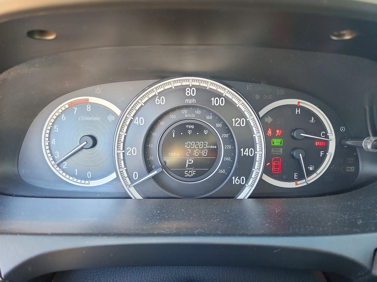 2016 HONDA ACCORD