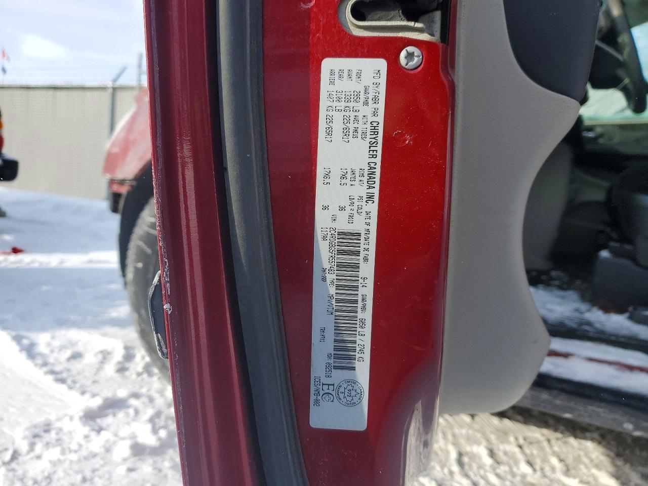 2015 DODGE GRAND CARAVAN