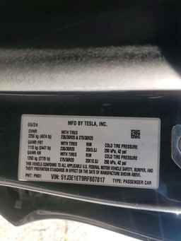 2024 TESLA MODEL 3