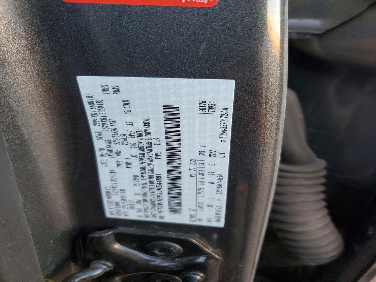 2018 FORD F-150