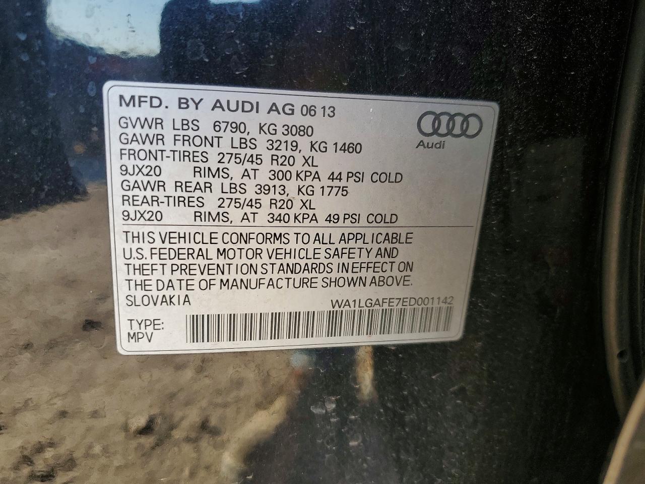 2014 AUDI Q7