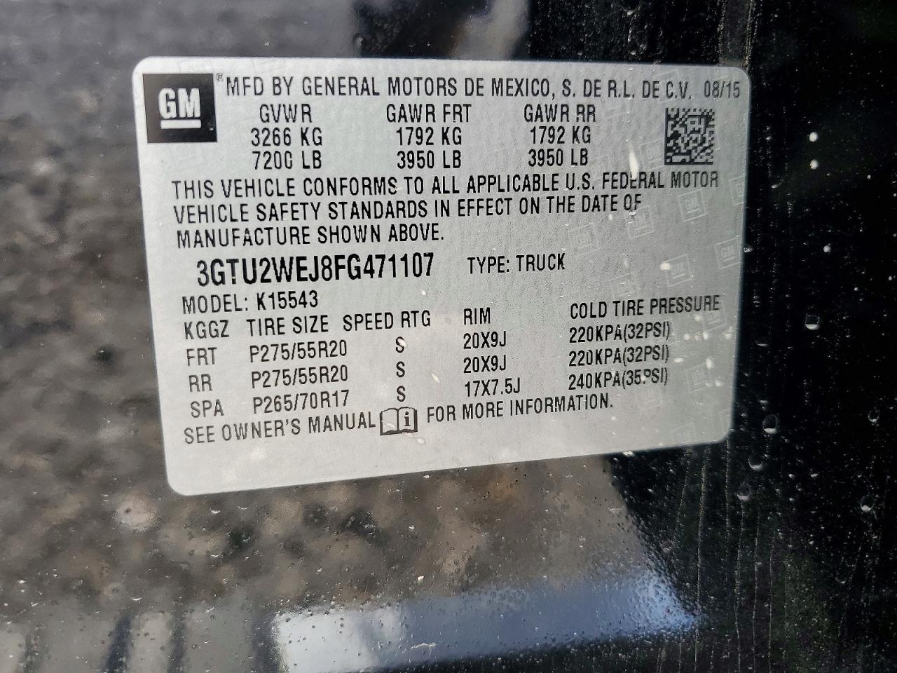 2015 GMC Sierra