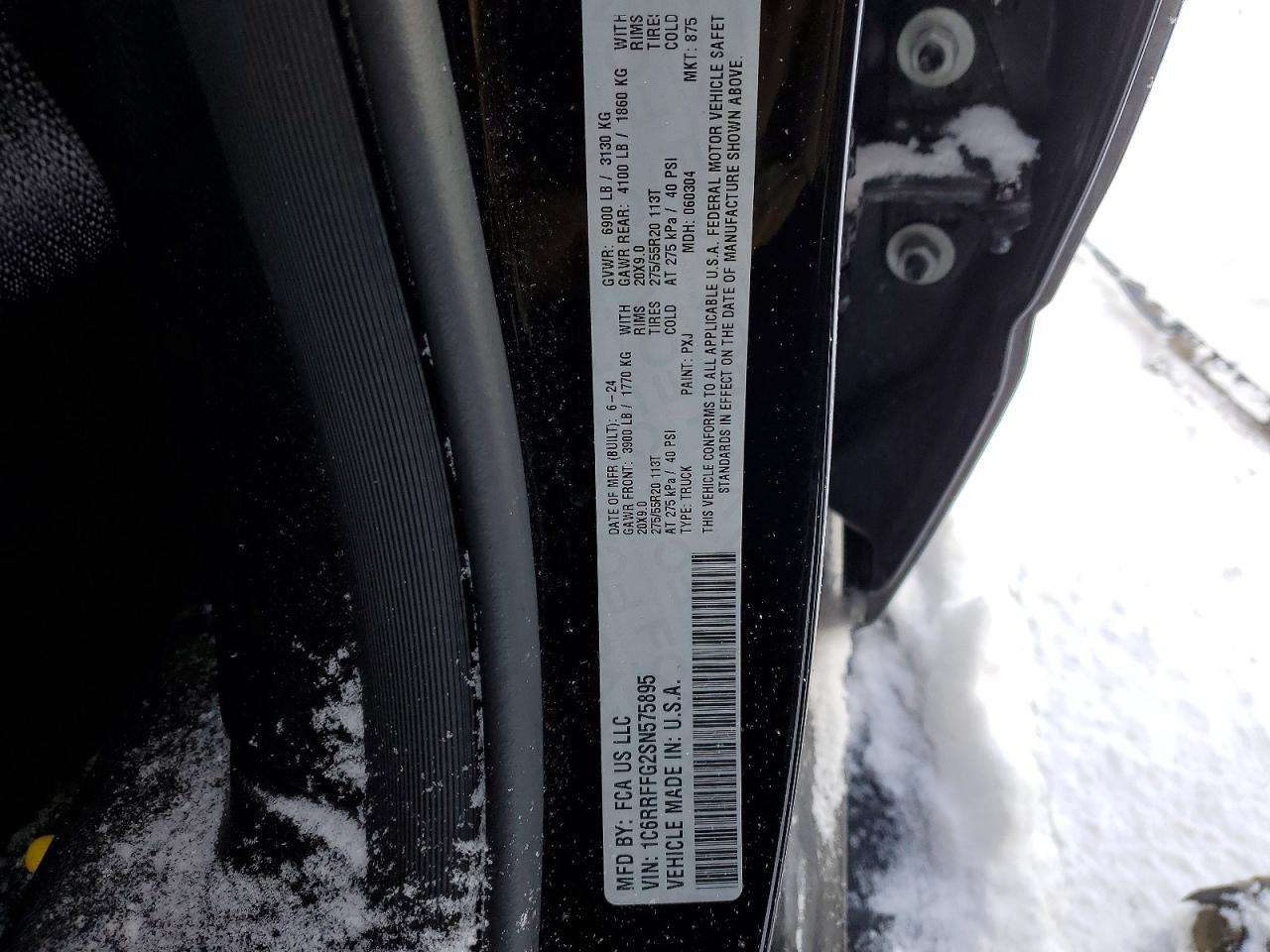 2025 RAM 1500