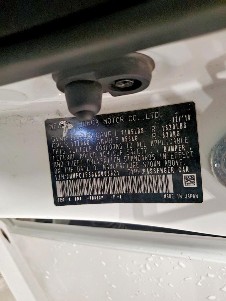 2019 HONDA CIVIC