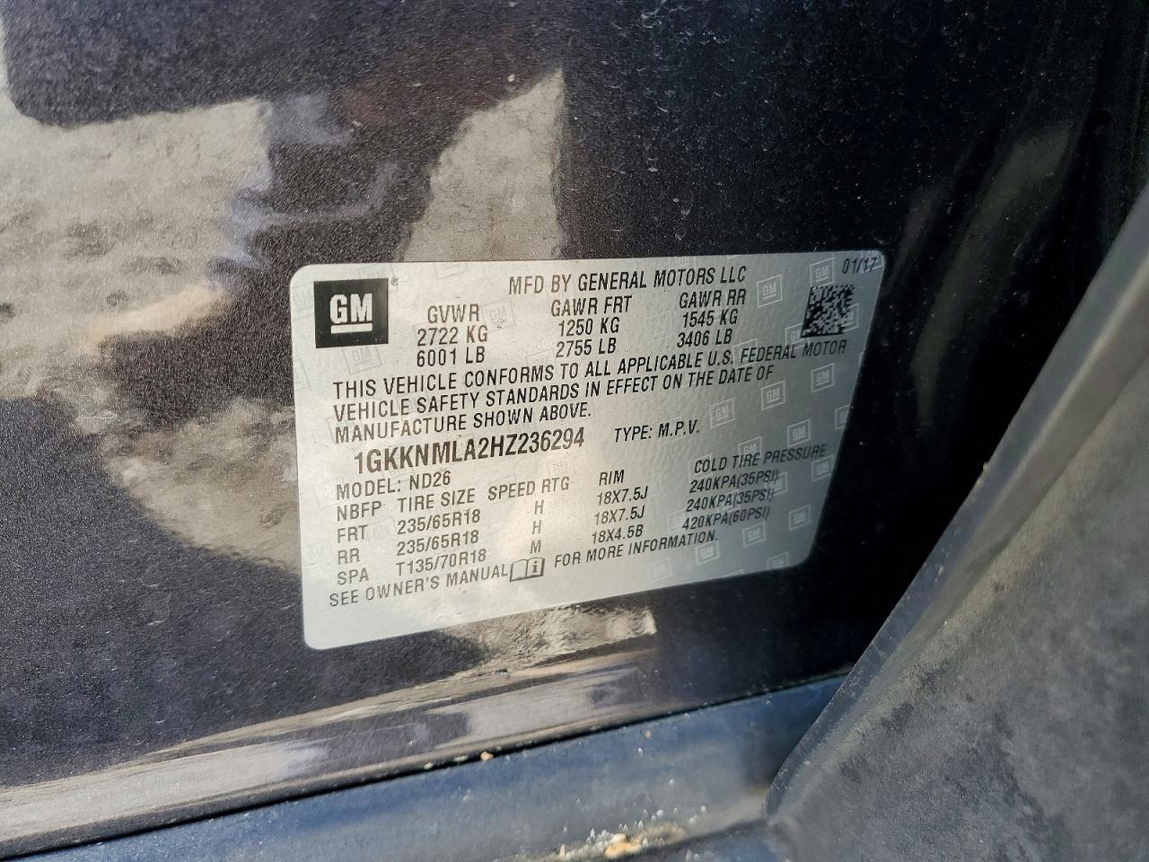 2017 GMC ACADIA
