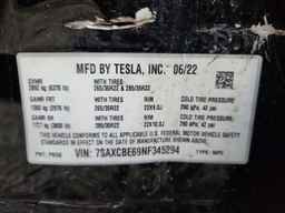 2022 TESLA MODEL X