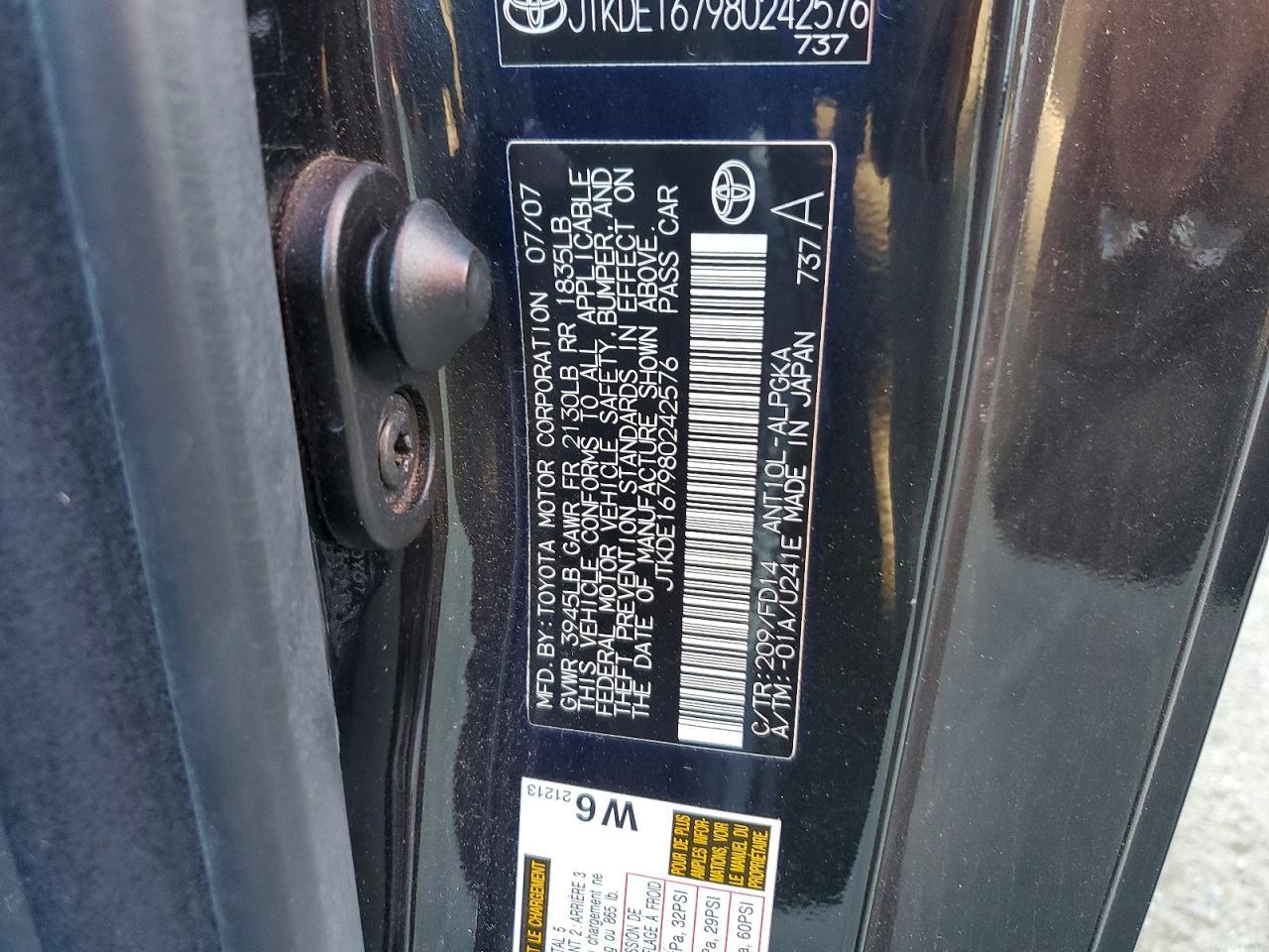 2008 TOYOTA SCION