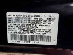 2014 HONDA ODYSSEY