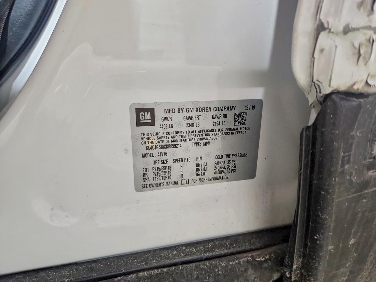 2019 BUICK ENCORE