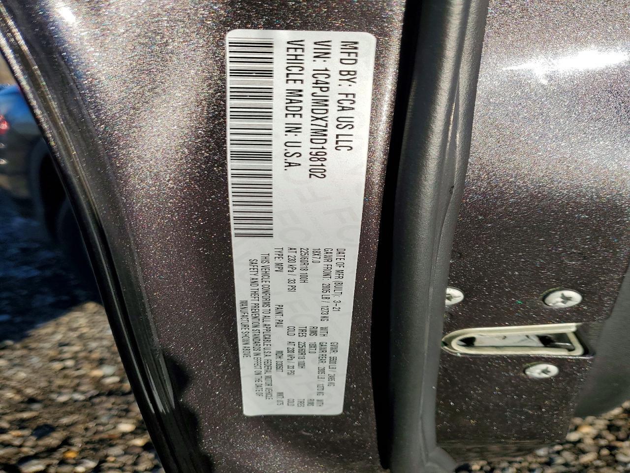 2021 JEEP CHEROKEE