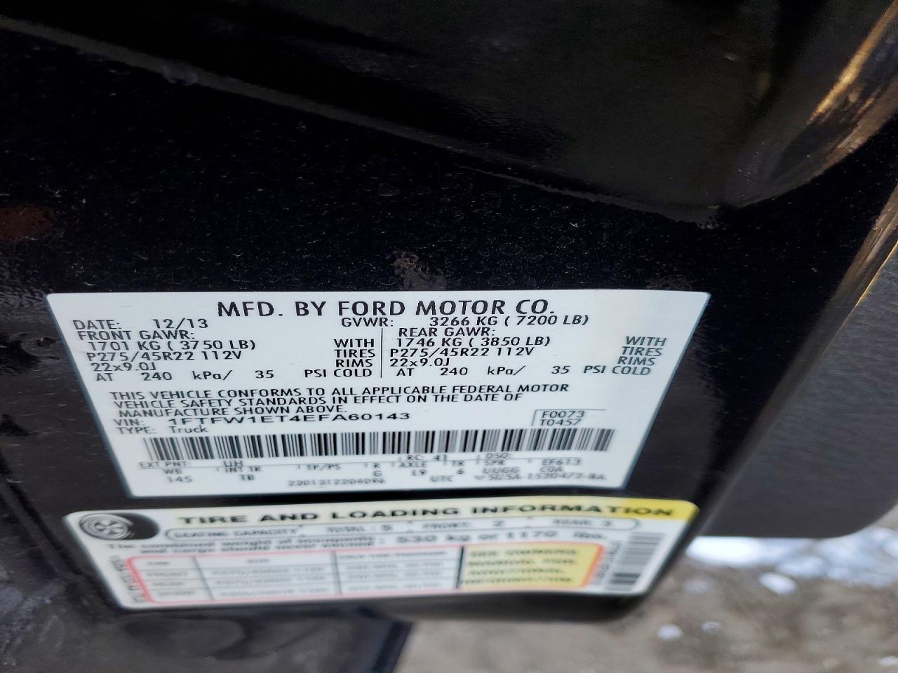 2014 FORD F-150