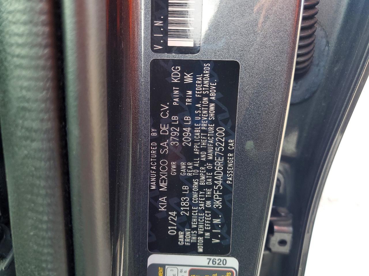 2024 KIA FORTE