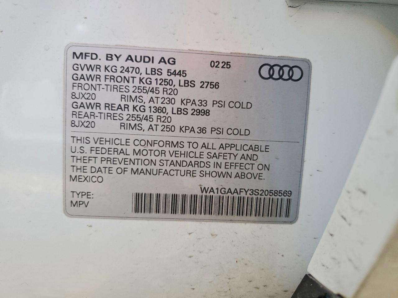 2025 AUDI Q5