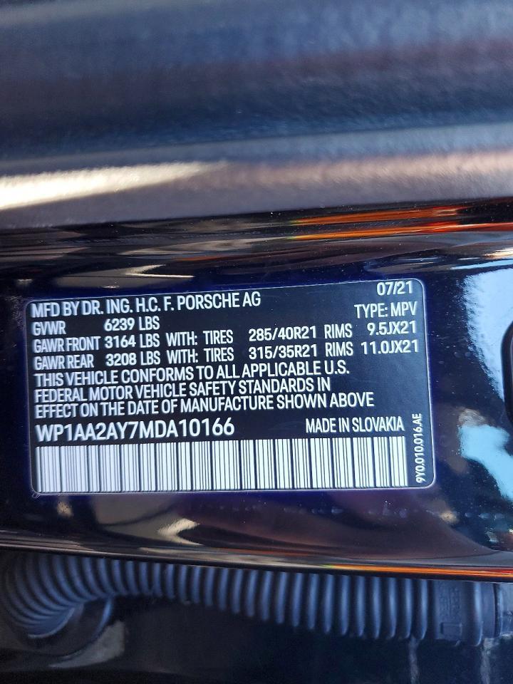 2021 PORSCHE CAYENNE