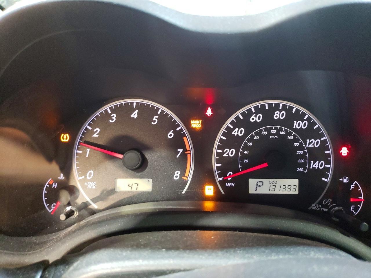 2012 TOYOTA COROLLA