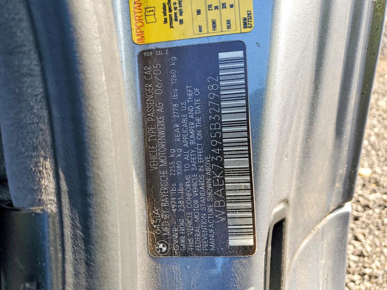 2005 BMW 6 Series