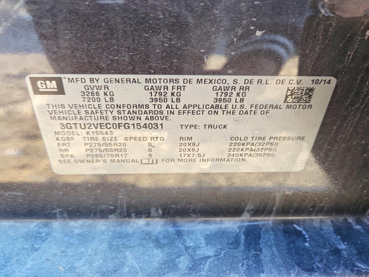 2015 GMC Sierra