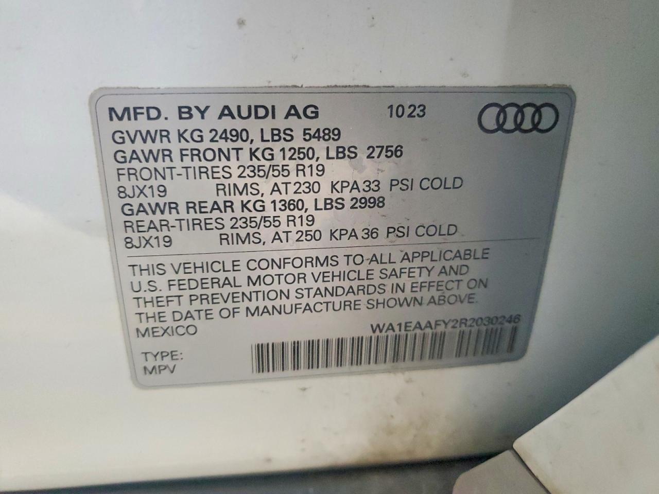 2024 AUDI Q5