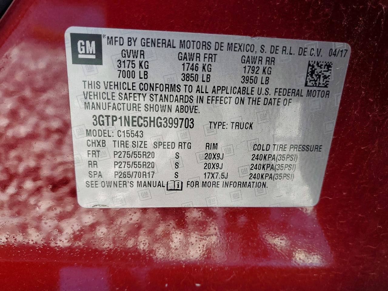 2017 GMC Sierra