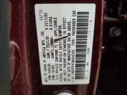 2011 HONDA ACCORD