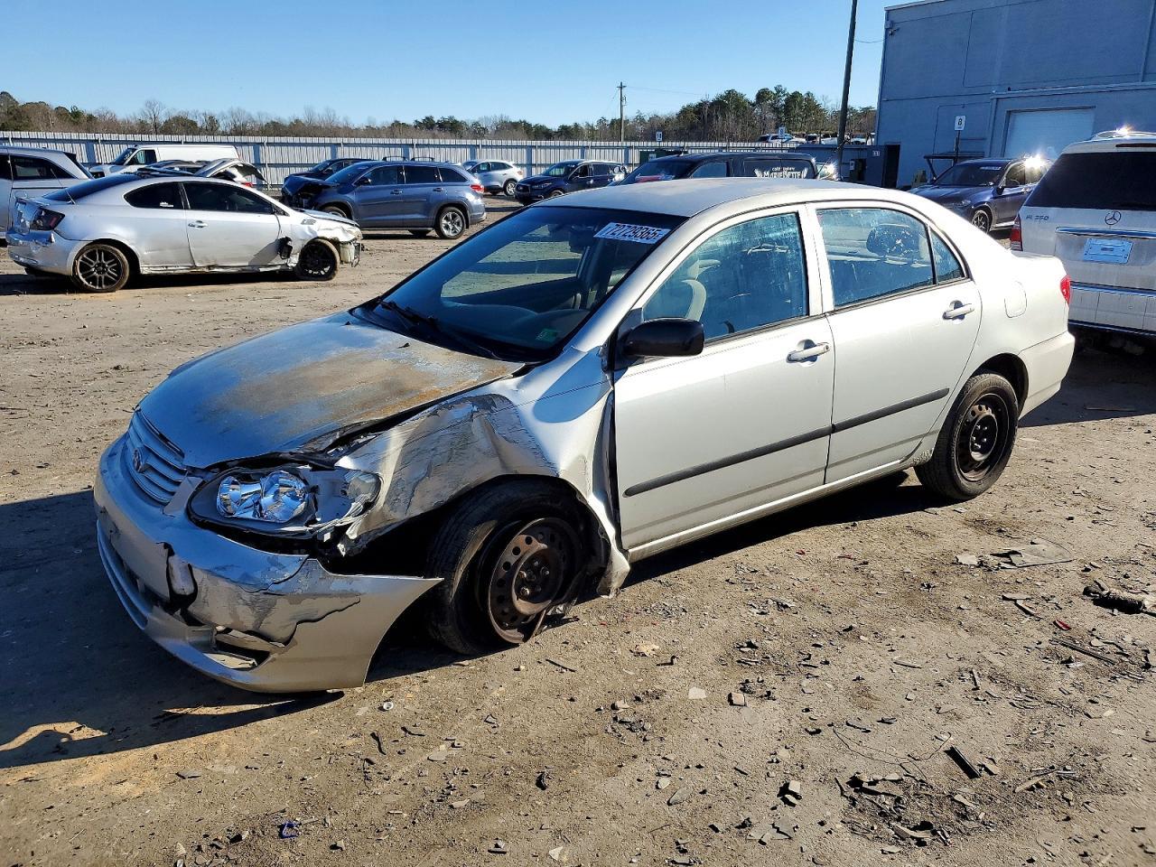 2003 TOYOTA COROLLA