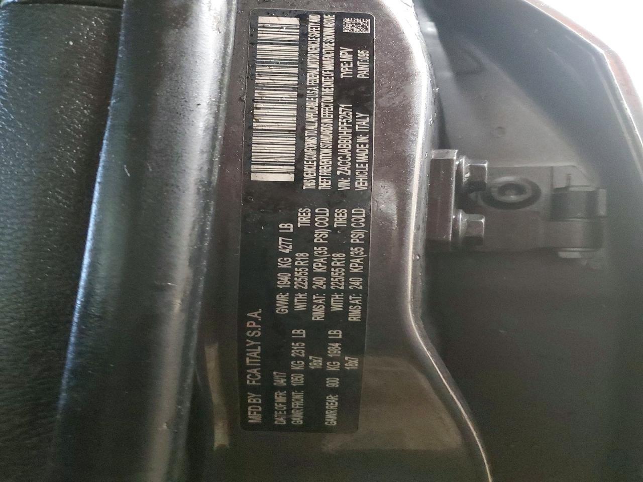 2017 JEEP Renegade