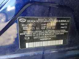 2013 HYUNDAI SONATA