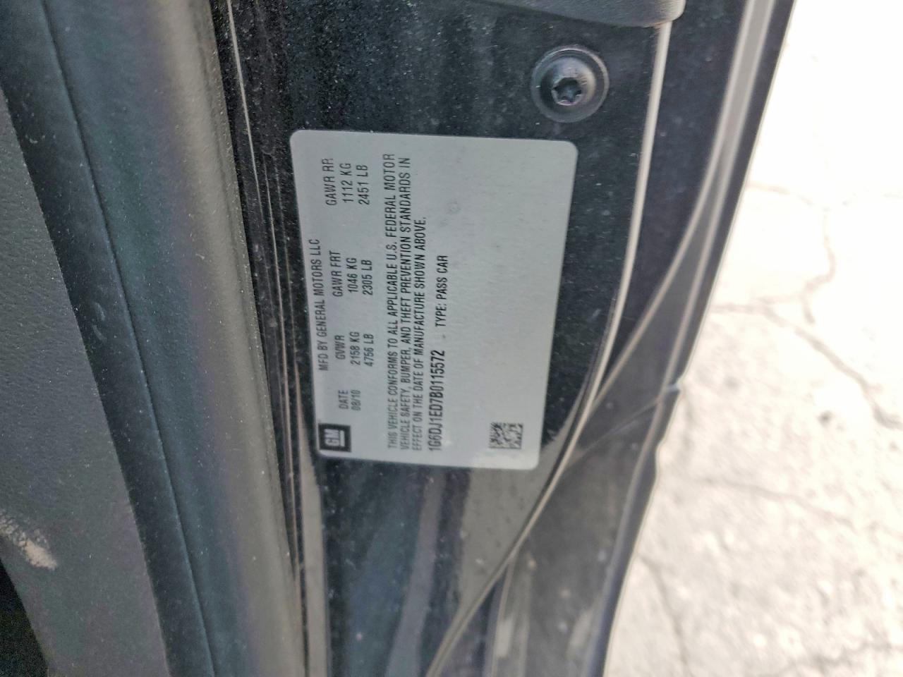 2011 CADILLAC CTS