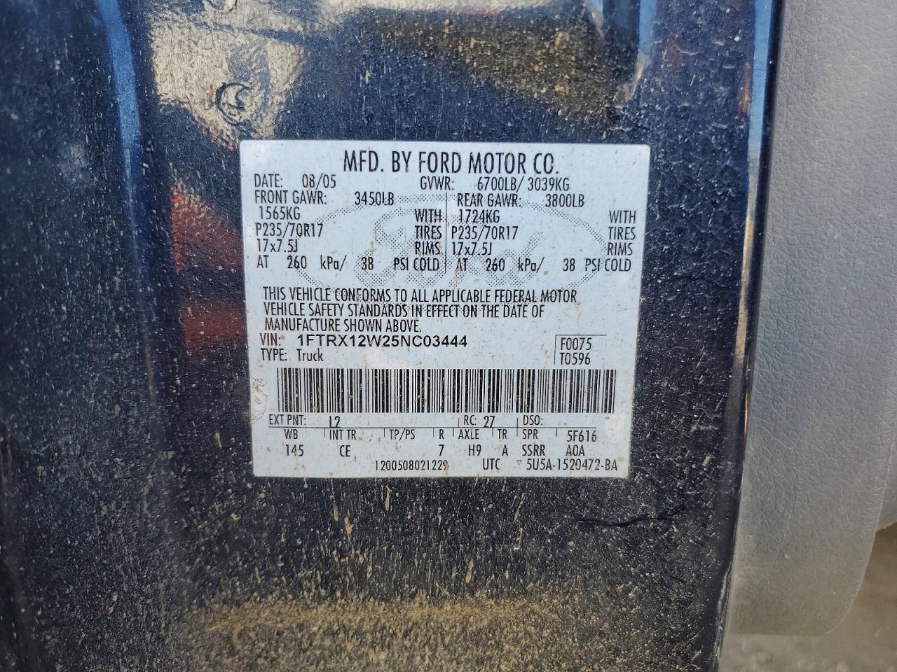 2005 FORD F-150 Lightning