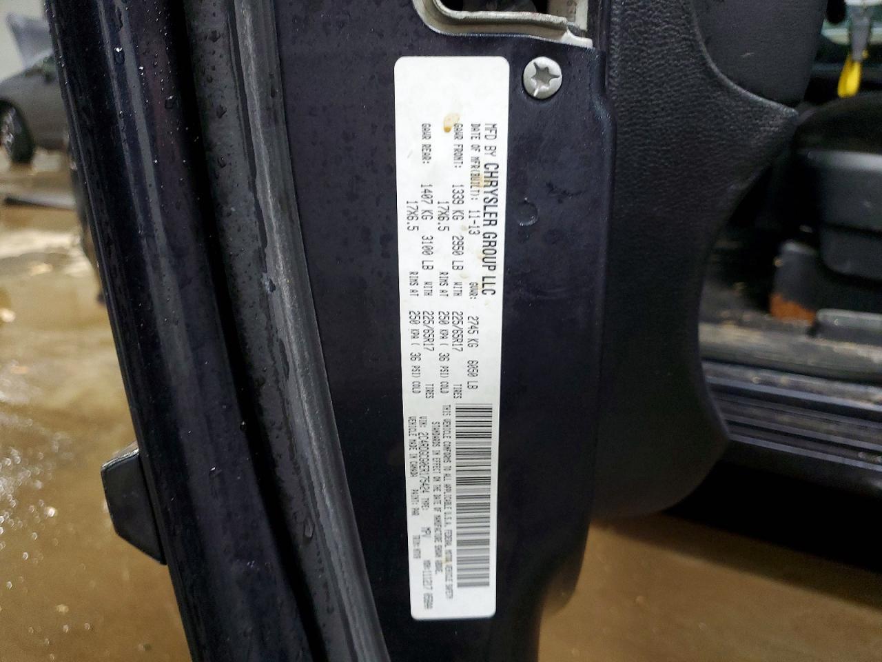 2014 DODGE GRAND CARAVAN