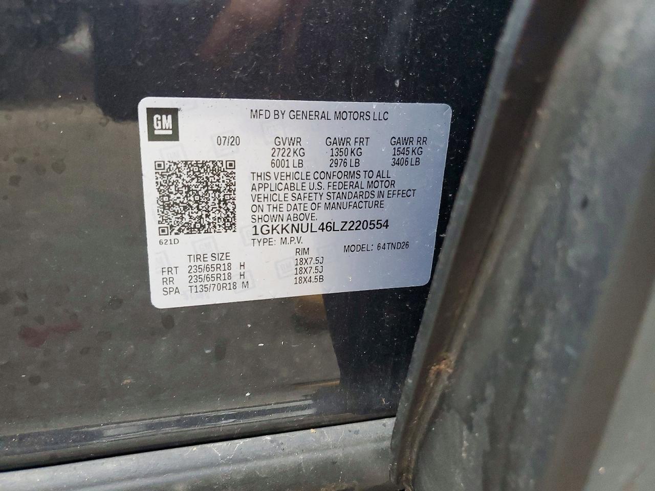 2020 GMC ACADIA
