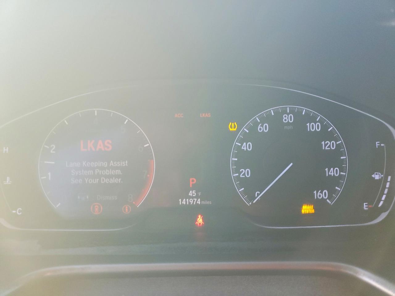 2019 HONDA ACCORD