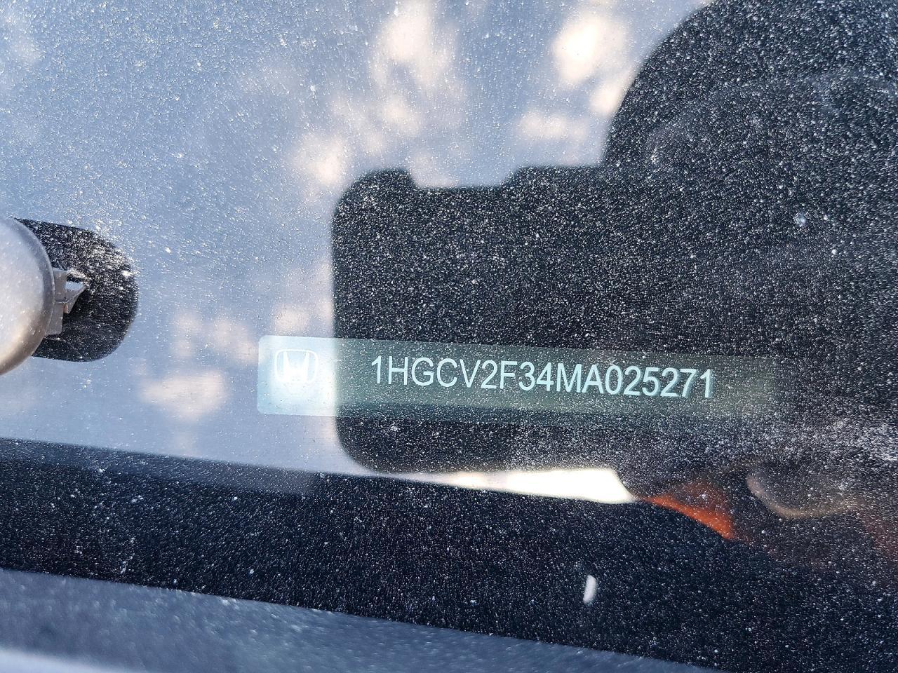 2021 HONDA ACCORD