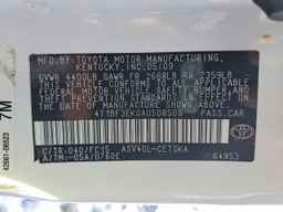 2010 TOYOTA CAMRY