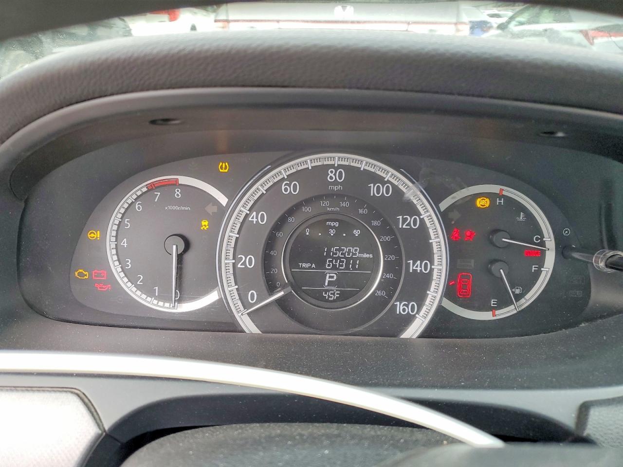 2014 HONDA ACCORD