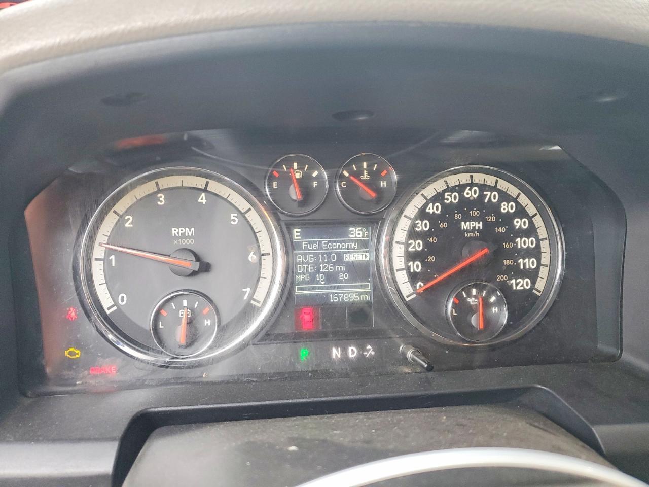 2011 DODGE RAM 1500