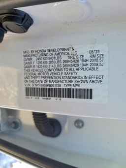 2023 HONDA Passport
